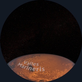 Mars geography